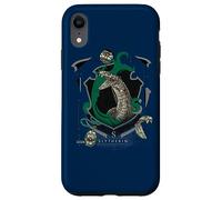 Custodia per iPhone XR Harry Potter Slytherin Magicial Mischief Level Up Crest