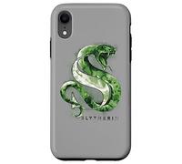 Custodia per iPhone XR Harry Potter Slytherin Watercolor
