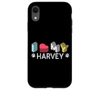 Custodia per iPhone XR Harvey Nome cane personalizzato Harvey Pet Lover