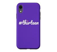 Custodia per iPhone XR Hashtag Tredici 13° Compleanno Design Girls