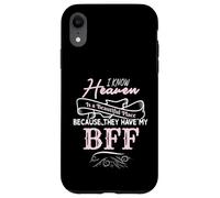 Custodia per iPhone XR Heaven Is Beautiful My BFF Memorial Loss