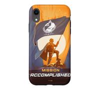 Custodia per iPhone XR Helldivers 2 Mission Accomplished with Flag Video Game