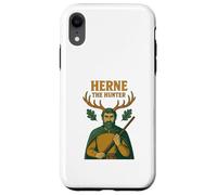 Custodia per iPhone XR Herne the Hunter English Woodland Spirit Folklore Design