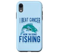 Custodia per iPhone XR Ho battuto il cancro ora vado a pescare