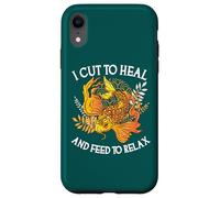 Custodia per iPhone XR Ho tagliato per guarire e nutrire per rilassare il chirurgo amorevole Koi