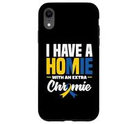 Custodia per iPhone XR Ho un amico con una sindrome di Down Chromie T21 extra