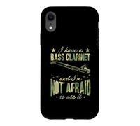 Custodia per iPhone XR Ho un clarinetto basso e non ho paura di usarlo