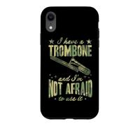 Custodia per iPhone XR Ho un trombone e non ho paura di usarlo