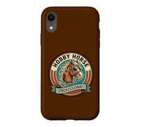 Custodia per iPhone XR Hobby Horse Professional! Carino bastone da equitazione