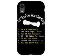 Custodia per iPhone XR Hoverboard Checklist Cool & Funny hoverboard Gift