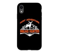 Custodia per iPhone XR Hunt Adventure Squad Hunted Hunting Hunter Life