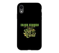 Custodia per iPhone XR I baci irlandesi sono meglio della pentola d'oro il giorno