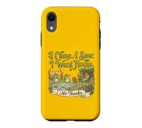 Custodia per iPhone XR I Came I Saw I Went Home Introverso Frog Cottagecore