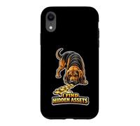 Custodia per iPhone XR I Find Hidden Assets Accountant Dog Humor