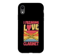 Custodia per iPhone XR I Freaking Love Clarinetto