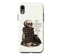 Custodia per iPhone XR I Grammar Police sono tornati, Skull Books, insegnante di inglese