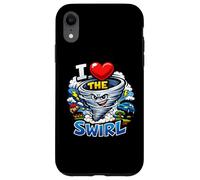Custodia per iPhone XR I Heart The Swirl Funny Storm Chaser