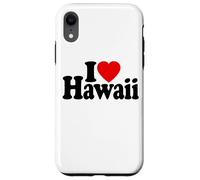 Custodia per iPhone XR I LOVE HEART HAWAII ISOLE HAWAIIAN