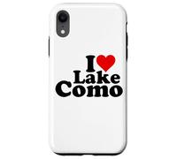 Custodia per iPhone XR I LOVE HEART LAKE COMO LOMBARDIA ITALIA