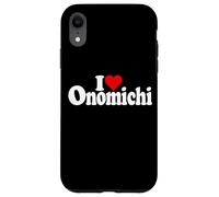 Custodia per iPhone XR I LOVE HEART ONOMICHI CITY HIROSHIMA PREFETTURA GIAPPONE