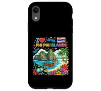 Custodia per iPhone XR I Love Phi Phi Islands Thailandia Viaggio Souvenir