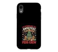 Custodia per iPhone XR I miei pazienti sono i biscotti più dolci Peds Crew Natale