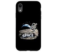 Custodia per iPhone XR I Need Some Space - Earthrise Lunar Orbit Kosmos Fun Art
