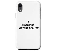 Custodia per iPhone XR I Survived Virtual Reality Novelty Commemorative VR Games