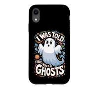 Custodia per iPhone XR I Was Told There Would Be Ghosts Funny Halloween Kids Boys