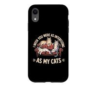 Custodia per iPhone XR I Wish You Were As Interesting As My Cats Feline Pet