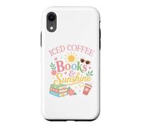 Custodia per iPhone XR Iced Coffee Books & Sunshine Summer Reading Spicy Book Girl