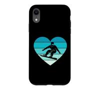 Custodia per iPhone XR Ich liebe Snowboard Winter Sports Apres Ski Snowboarden