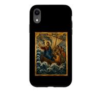 Custodia per iPhone XR Icona ortodossa di Gesù che calma il mare