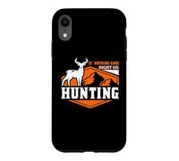 Custodia per iPhone XR If Nothing Goes Right Hunting Hunter Life Adventure Nature