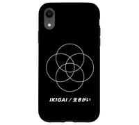 Custodia per iPhone XR Ikigai: Il concetto giapponese di scopo e felicità