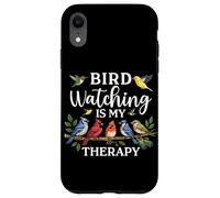 Custodia per iPhone XR Il birdwatching è la mia terapia per gli amanti degli uccelli Ornitologo