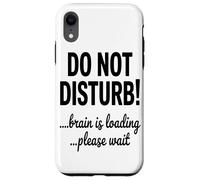 Custodia per iPhone XR Il Cervello Sta Caricando Attendi Prego