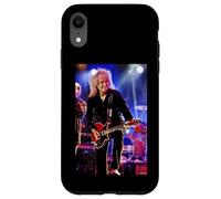 Custodia per iPhone XR Il chitarrista Brian May Queen e Adam Lambert di Dick Barnatt