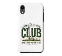 Custodia per iPhone XR Il club preferito del nonno ha nipoti in esso Golf