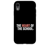 Custodia per iPhone XR Il cuore del professionista del personale della segreteria scolastica