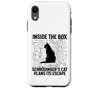 Custodia per iPhone XR Il gatto di Schrodinger pianifica la sua fuga