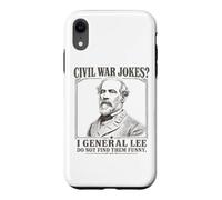 Custodia per iPhone XR Il generale Lee non trovo divertenti le barzellette sulla guerra civile per le luci
