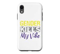 Custodia per iPhone XR Il genere uccide la mia atmosfera divertente regalo Genderfluid non binario