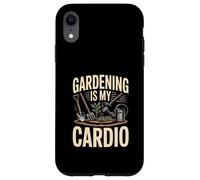 Custodia per iPhone XR Il giardinaggio divertente è il mio umorismo per gli amanti del giardino cardio