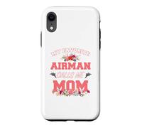 Custodia per iPhone XR Il mio aviatore preferito mi chiama mamma - Festa della mamma