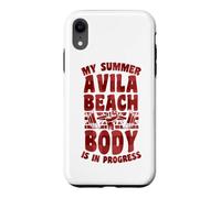 Custodia per iPhone XR Il mio corpo estivo Avila Beach è in corso allenamento in palestra