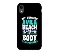 Custodia per iPhone XR Il mio corpo estivo Avila Beach è in corso allenamento in palestra