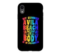 Custodia per iPhone XR Il mio corpo estivo Avila Beach è in corso allenamento in palestra