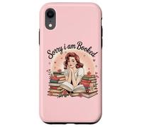 Custodia per iPhone XR il mio fine settimana è prenotato Lettura Leggi Libri Reader Nerd