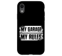 Custodia per iPhone XR Il mio garage le mie regole Car Lover Mechanic Garage Car Guy